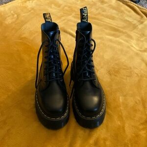 Dr. Martens Jadon Black Platforms / Brand New In Box / Size 8